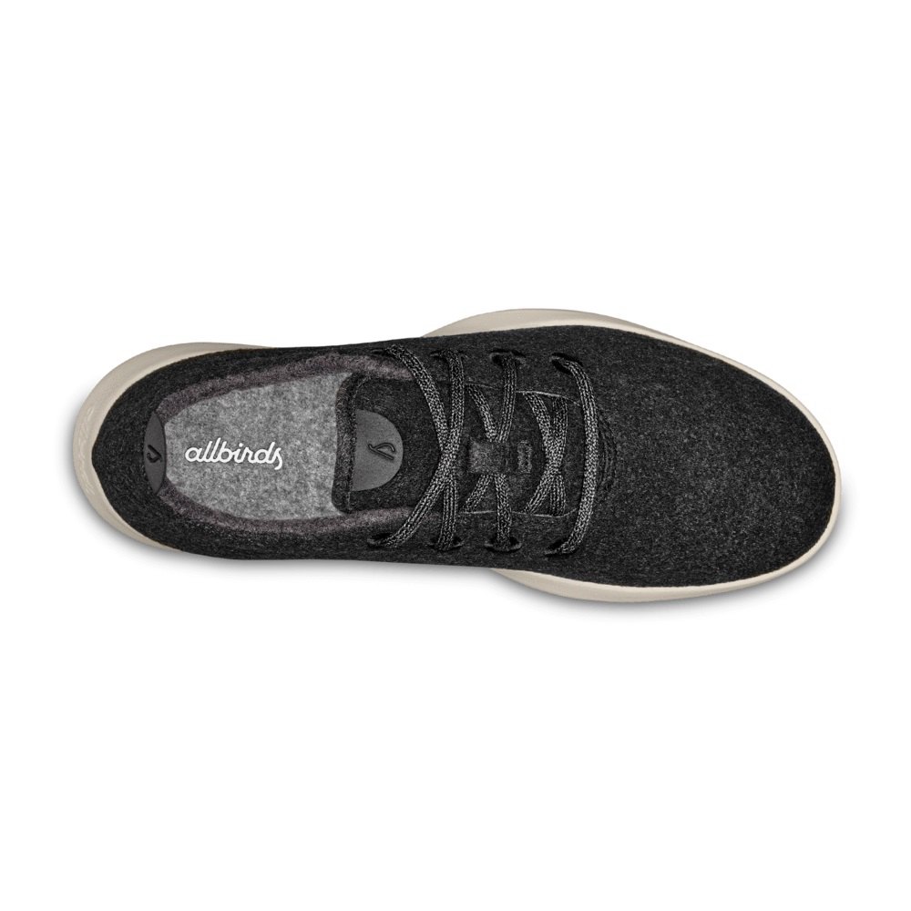 Allbirds Men\'s Sneakers Dark Grey - Wool Runners - 85673ZDXB